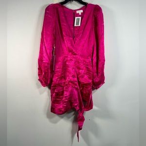 Ronny Kobo Revolve Giorgia Dress, Women's Size S - Fuchsia
